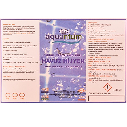 Aquantum 5 Kg Havuz Çevre ve Ayak Hijyeni - Liquid Foot Washer-ToptancıyızBiz